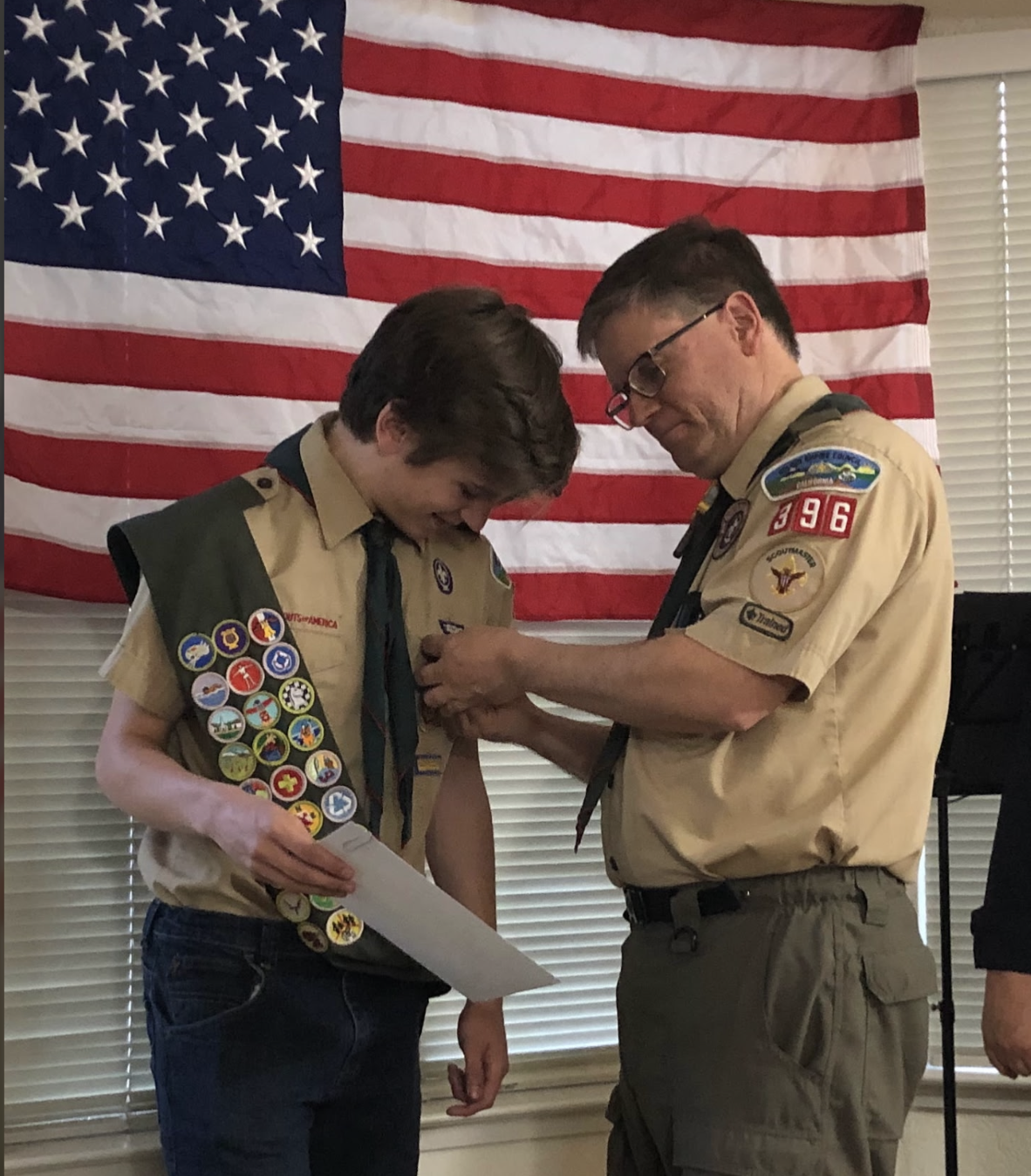 Eagle Scout achievement