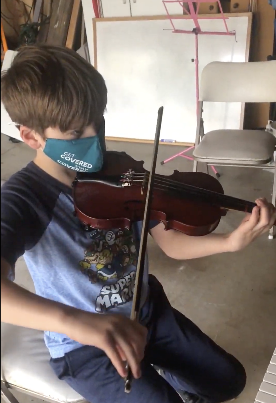 Piano and violin teaching
